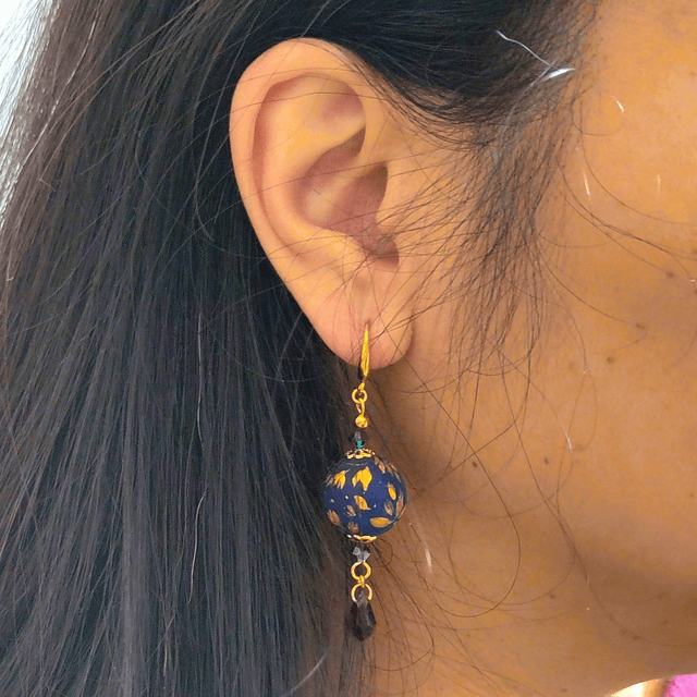 Boucles d'oreilles Noël Royal